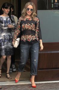 Kylie Minogue spotted out and about in New York City, New York on June 19, 2013