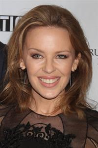 Kylie Minogue in a tight black mini dress for the launching of her book 'Kylie Fashion' at Saks Fifth Avenue