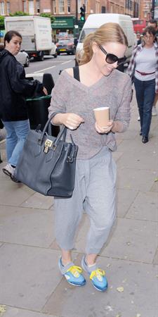 Kylie Minogue - Arriving at a dance studios in Fulham - May 31, 2012