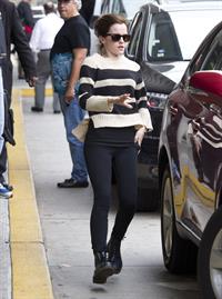 Emma Watson ...at JFK airport in NYC Sept 29, 2012 
