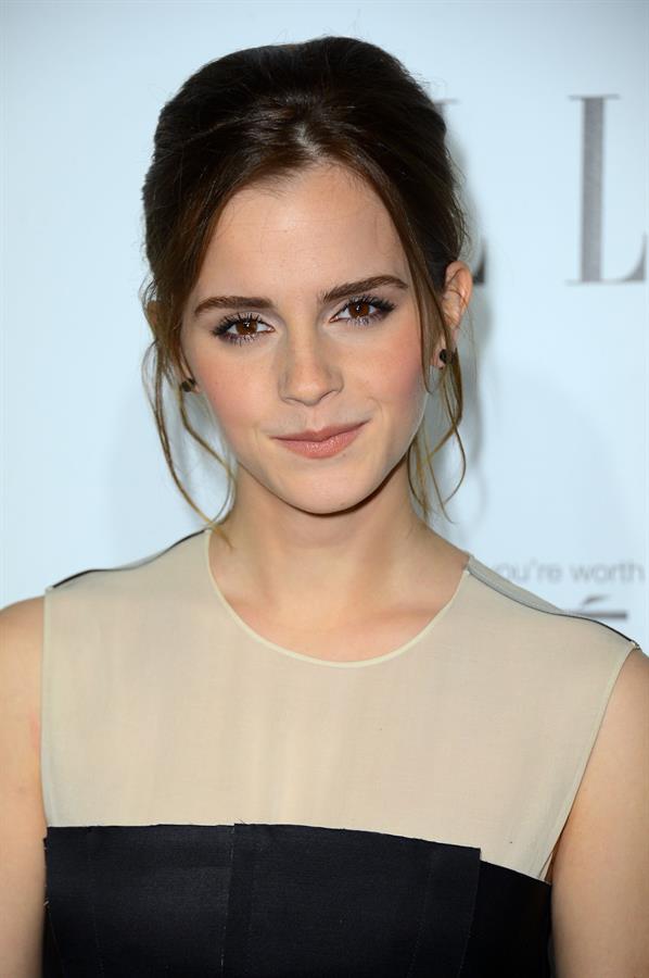 Emma Watson at Elle's Women in Hollywood Tribute at the Four Seasons Hotel in Beverly Hills - October 15 2012