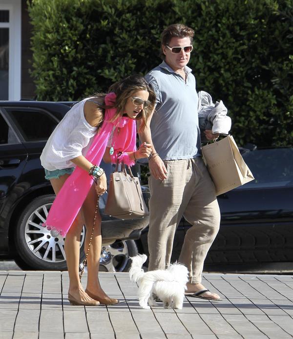 Alessandra Ambrosio at the Country Mart in Malibu on May 28, 2011