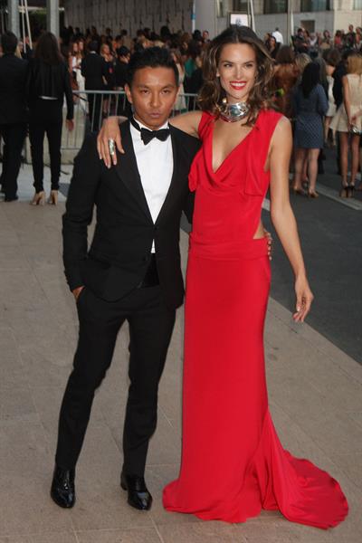 Alessandra Ambrosio at CFDA Fashion Awards at Alice Tully Hall Lincoln Center on June 6, 2011