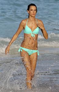 Alessandra Ambrosio Victoria's Secret photoshoot in St. Barts 1/31/13 