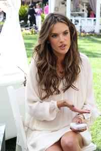 Alessandra Ambrosio Philips Satin Perfect Fashion and Beauty Event March 23, 2012 