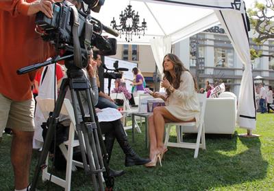 Alessandra Ambrosio Philips Satin Perfect Fashion and Beauty Event March 23, 2012 