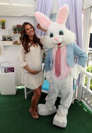 Alessandra Ambrosio Philips Satin Perfect Fashion and Beauty Event March 23, 2012 