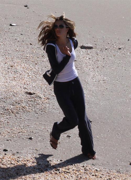 Alessandra Ambrosio photoshoot candids in St Barth