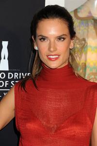 Alessandra Ambrosio at Rodeo Drive Walk of Style Award Honoring Iman and Missoni on October 23, 2011 