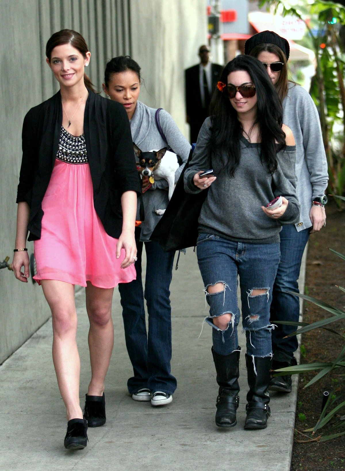 Ashley Greene and her dog Marlow out and about in Beverly Hills on January 15 