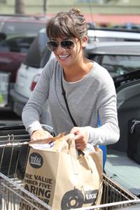 Lea Michele leaving Whole Foods in LA 9/21/12 