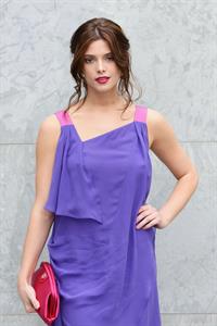 Ashley Greene at Giorgio Armani Milan Fashion Week Autumn Winter 2010 Show on February 27, 2010 