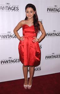 Ariana Grande opening night of Wicked at the Pantages Theatre on December 1, 2011