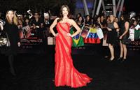 Ashley Greene Twilight Breaking Dawn premiere in Los Angeles on November 14, 2011