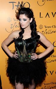 Ashley Greene Veuve Clicquot Yelloween in Las Vegas 