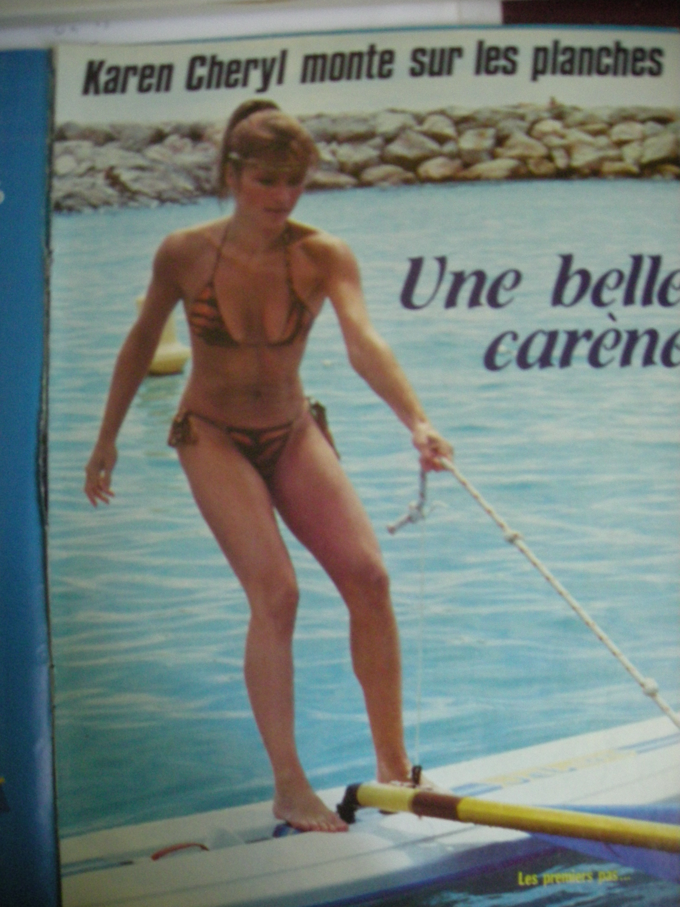 Karen Cheryl in a bikini