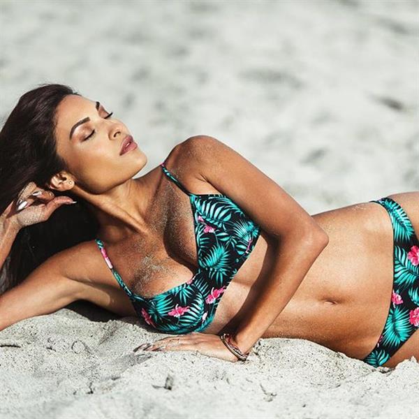 Johana Gómez in a bikini
