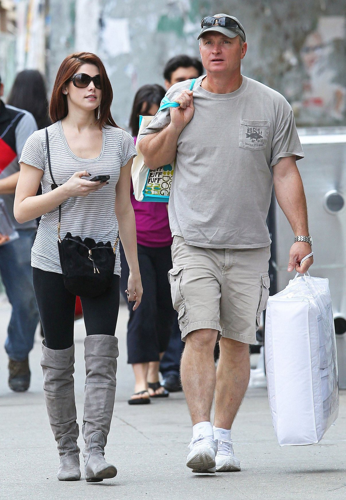 Ashley Greene shopping in New York City on March 18, 2011