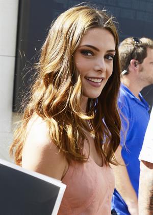Ashley Greene  At Extra on the Grove - October 2, 2012 