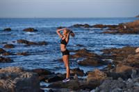 Kimberley Garner in a bikini