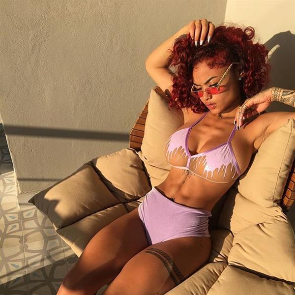 India Westbrooks in a bikini