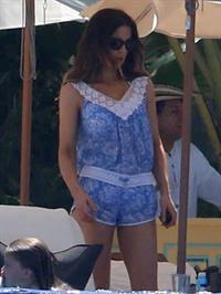 Kate Beckinsale wearing a bikini on vacation in Mexico August 22, 2013 