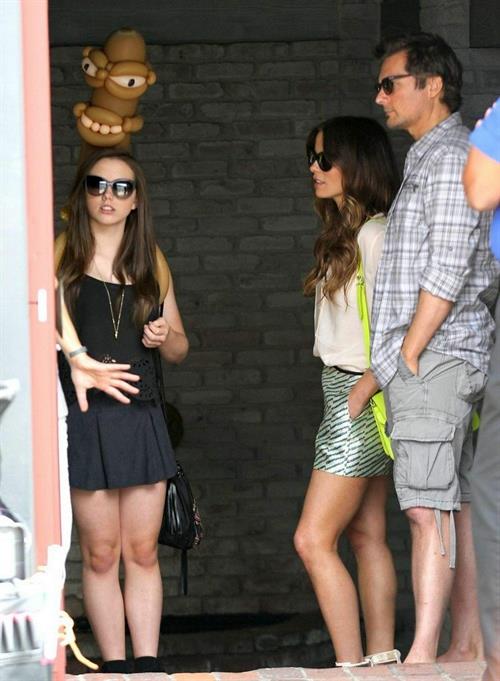 Kate Beckinsale Spotted at the Joel Silver Memorial Day party at his house in Malibu May 27, 2013 