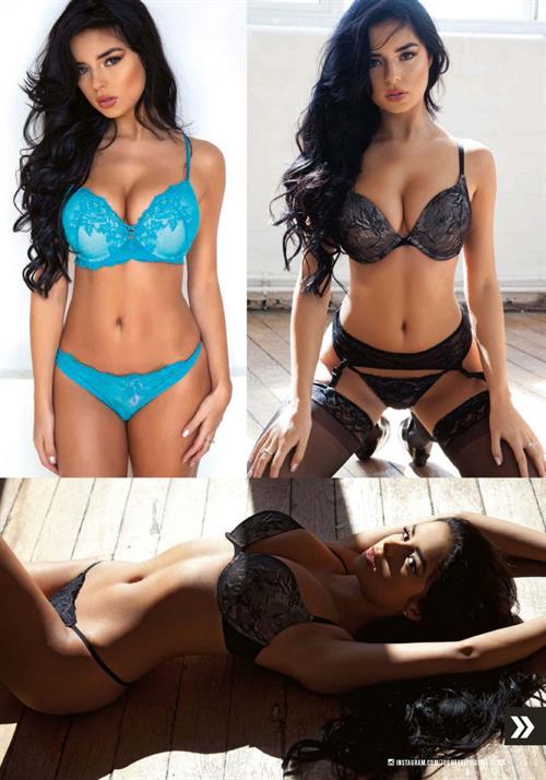 Demi Rose Mawby in lingerie