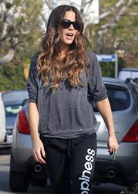 Kate Beckinsale Spotted at a friends house in Pacific Palisades March 32013 