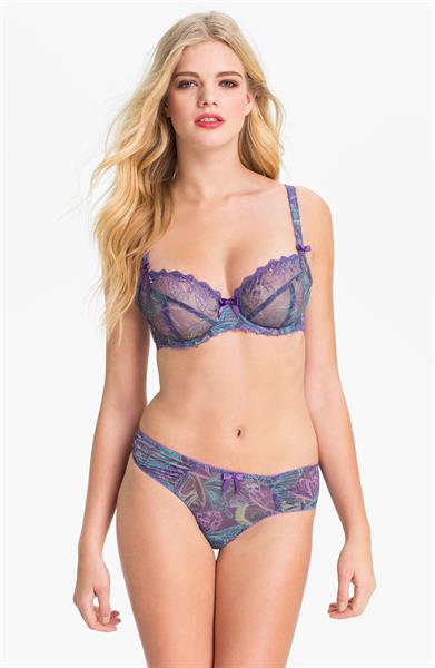 Valerie Van Der Graaf in lingerie