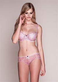 Valerie Van Der Graaf in lingerie