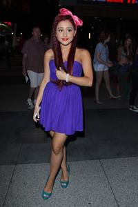 Ariana Grande at the Nokia theater in Los Angeles 07-08-11 