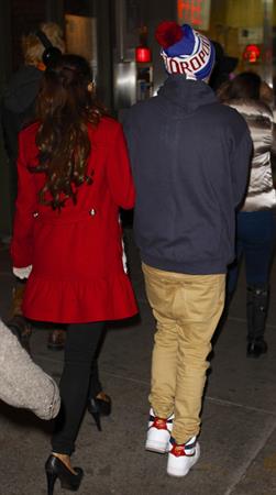 Ariana Grande in New York City 1/1/13