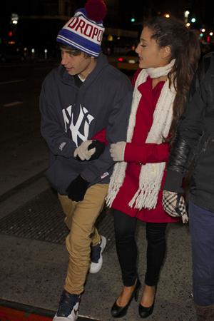 Ariana Grande in New York City 1/1/13