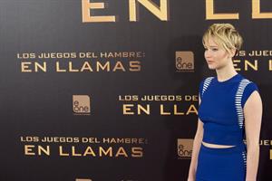 Jennifer Lawrence  The Hunger Games - Catching Fire  Madrid Photocall on Nov 13, 2013 
