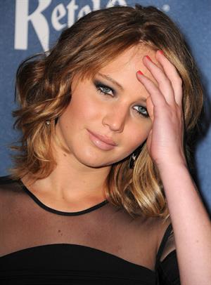 Jennifer Lawrence 24th Annual GLAAD Media Awards in Los Angeles, Apr. 20, 2013 