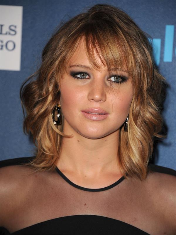 Jennifer Lawrence 24th Annual GLAAD Media Awards in Los Angeles, Apr. 20, 2013 