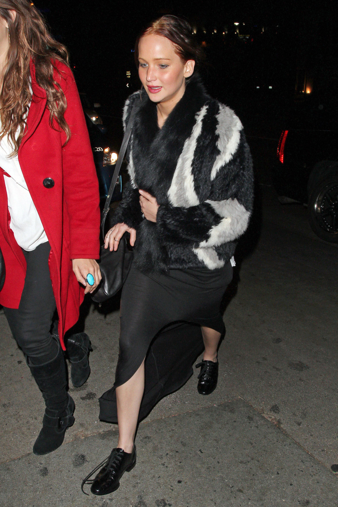 Jennifer Lawrence at Chateau Marmont Hotel 1/5/13  