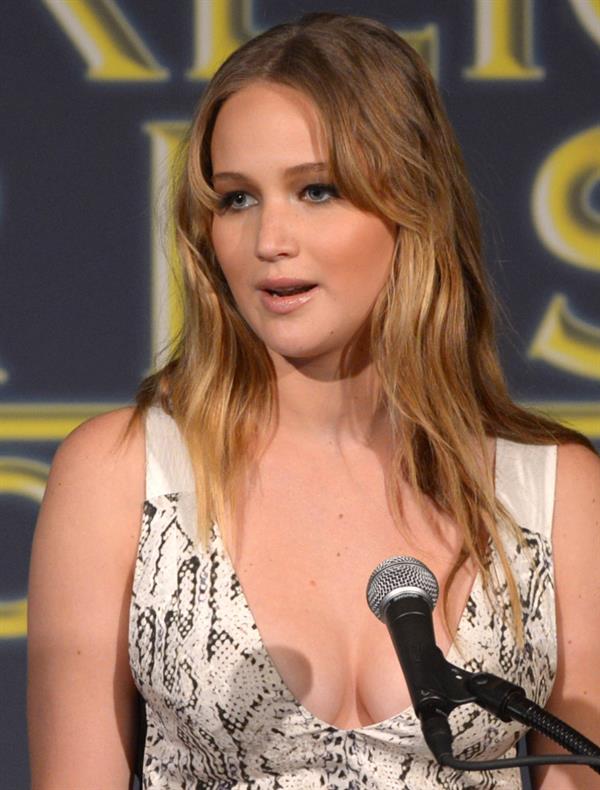 Jennifer Lawrence The Hollywood Foreign Press Association Annual Installation Luncheon in L.A 9.8.2012 