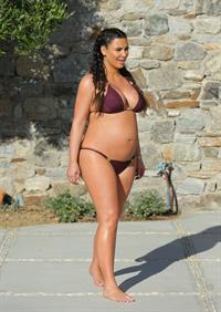 Kim Kardashian On vacation in in Mykonos, Greece (April 26, 2013) 