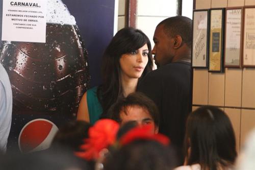 Kim Kardashian - Touring In Brazil With Kanye West 