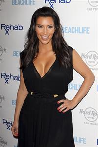 Kim Kardashian - Hosts Rehab Sundays Pool Party at the Hard Rock in Las Vegas (June 3, 2012)
