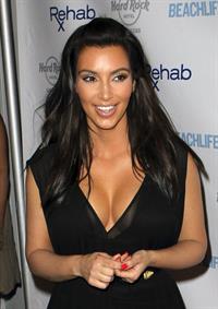 Kim Kardashian - Hosts Rehab Sundays Pool Party at the Hard Rock in Las Vegas (June 3, 2012)