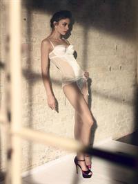 Nicole Meyer in lingerie