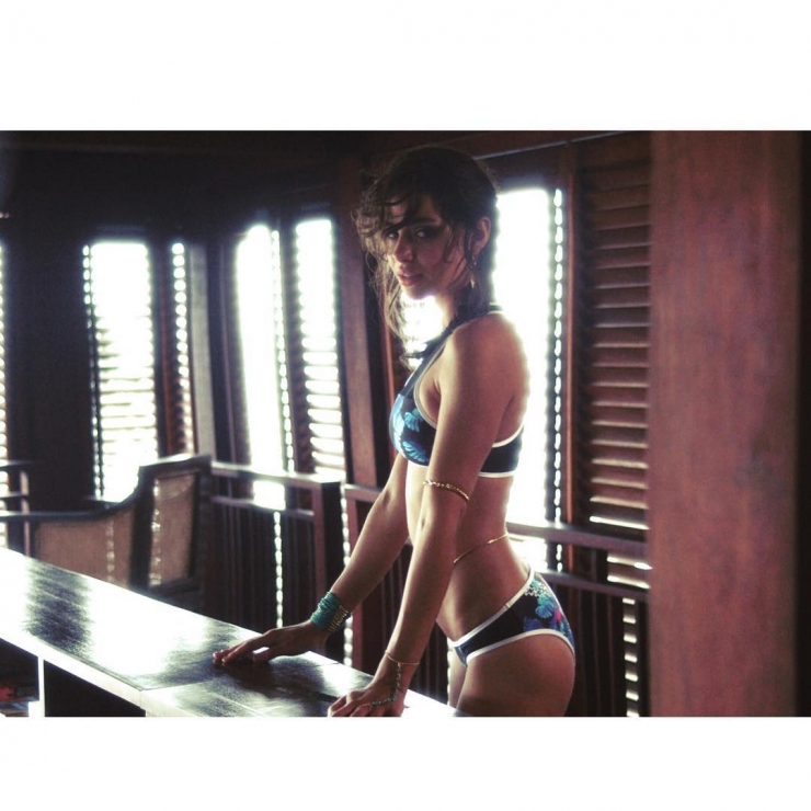 Nicole Meyer in lingerie