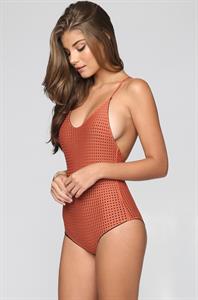 Gabriela Salles in a bikini