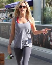 Ashley Tisdale at the gym in West Hollywood 12/7/12 