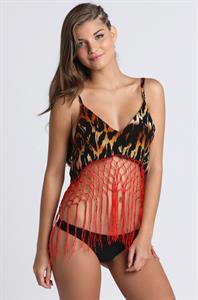 Gabriela Salles in a bikini