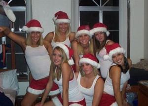 Hot Christmas Girls