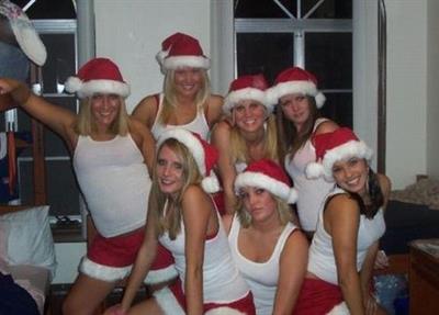 Hot Christmas Girls